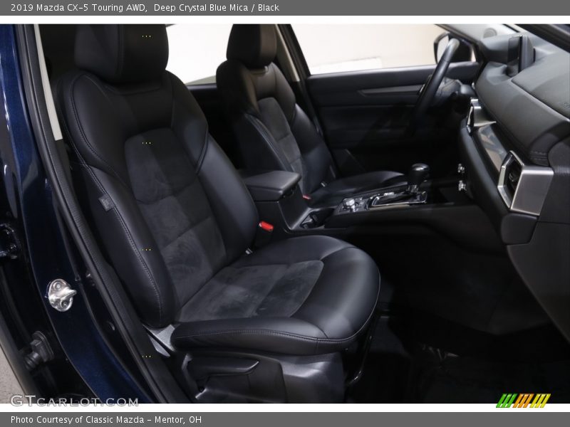 Deep Crystal Blue Mica / Black 2019 Mazda CX-5 Touring AWD