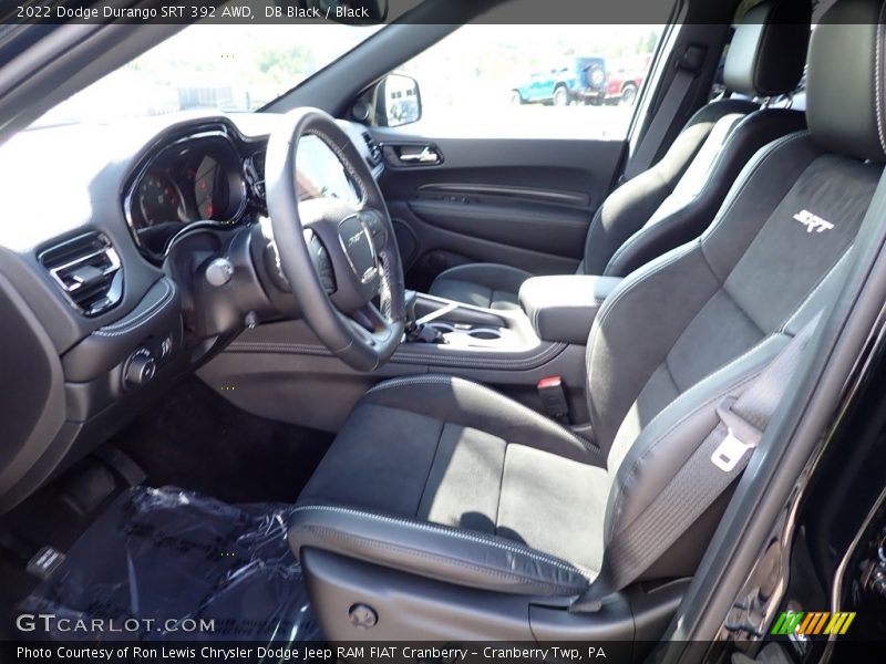  2022 Durango SRT 392 AWD Black Interior