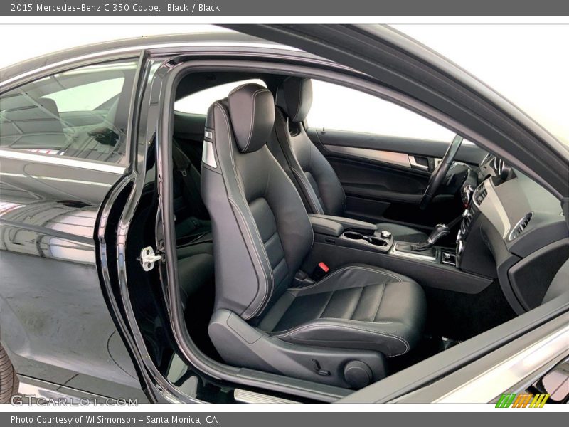 Black / Black 2015 Mercedes-Benz C 350 Coupe