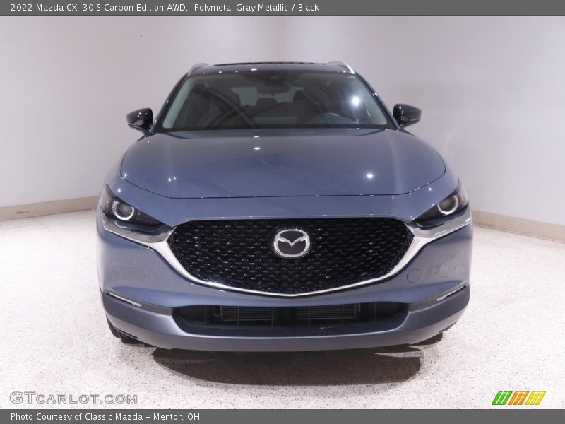 Polymetal Gray Metallic / Black 2022 Mazda CX-30 S Carbon Edition AWD