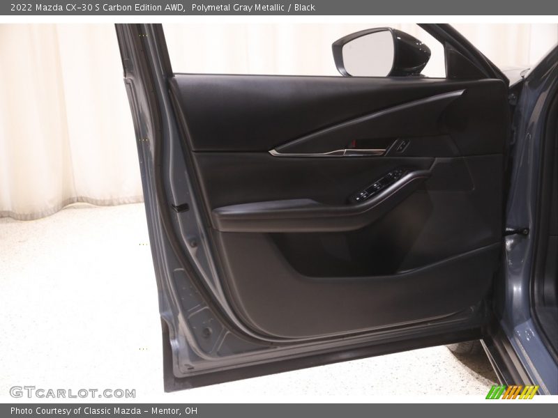 Polymetal Gray Metallic / Black 2022 Mazda CX-30 S Carbon Edition AWD