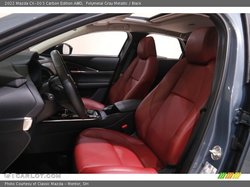 Polymetal Gray Metallic / Black 2022 Mazda CX-30 S Carbon Edition AWD