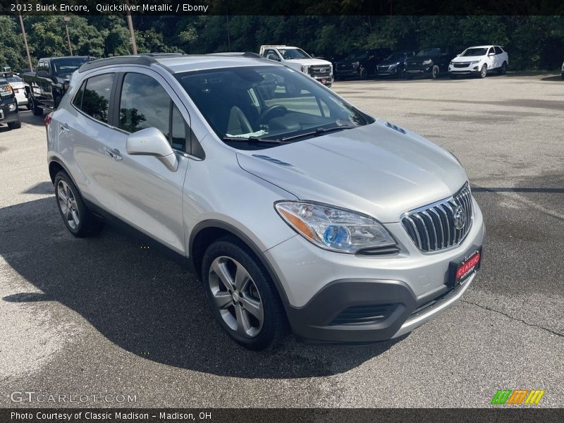 Quicksilver Metallic / Ebony 2013 Buick Encore