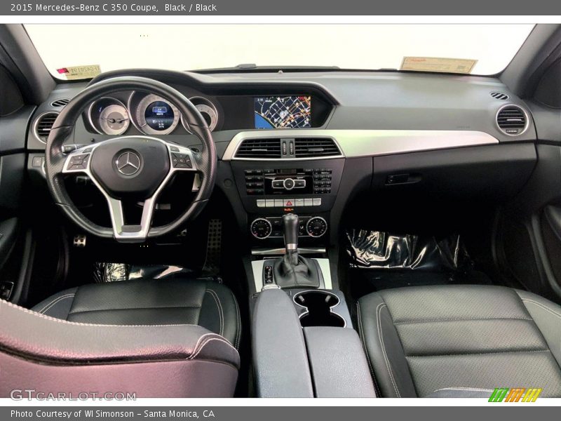 Black / Black 2015 Mercedes-Benz C 350 Coupe