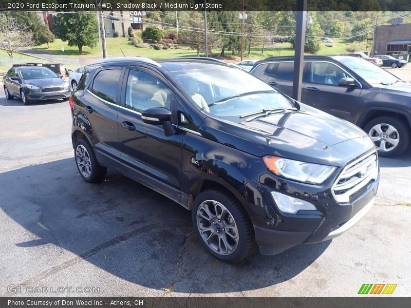 Shadow Black / Medium Light Stone 2020 Ford EcoSport Titanium 4WD