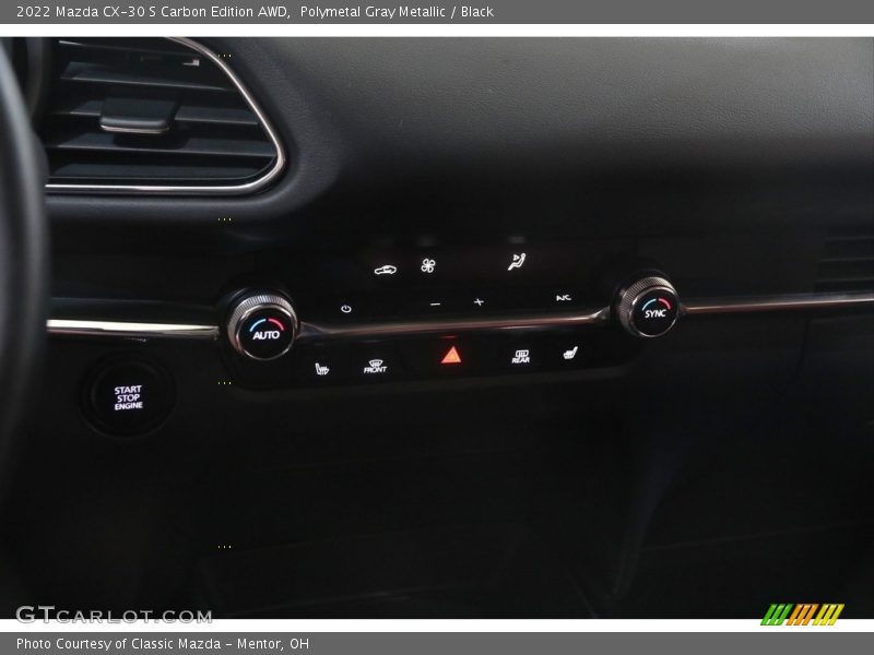 Polymetal Gray Metallic / Black 2022 Mazda CX-30 S Carbon Edition AWD