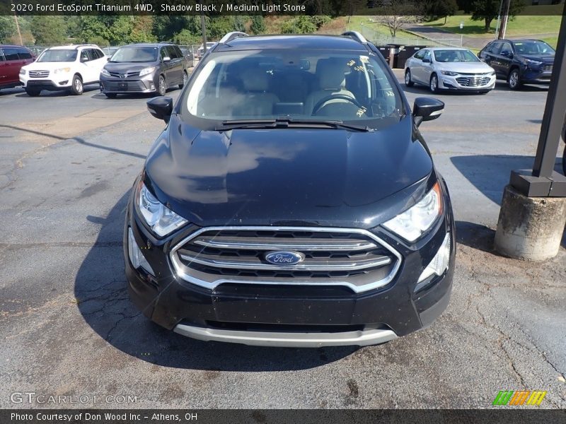 Shadow Black / Medium Light Stone 2020 Ford EcoSport Titanium 4WD