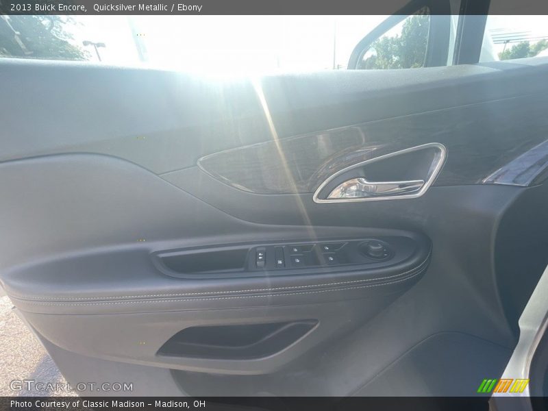 Quicksilver Metallic / Ebony 2013 Buick Encore