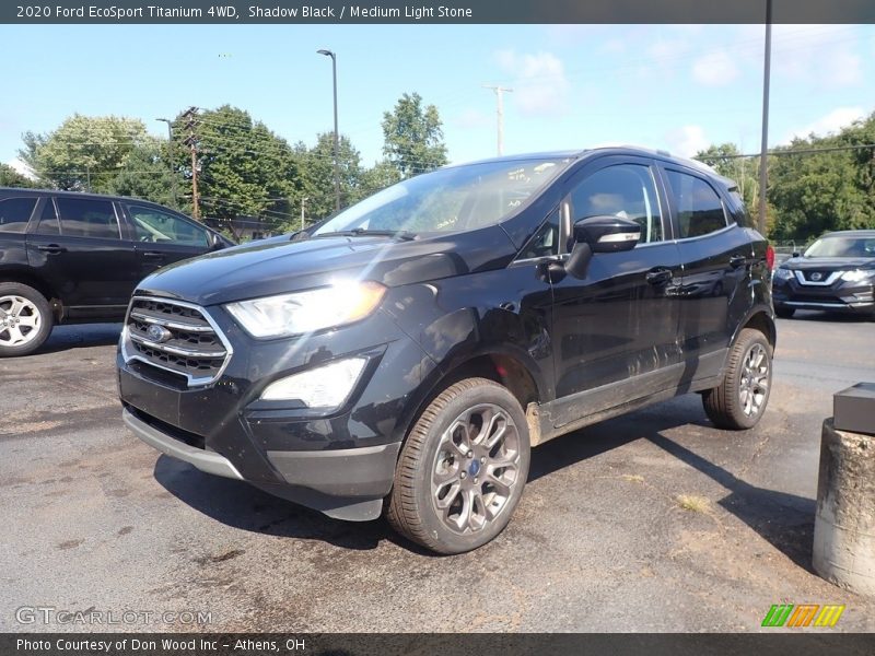 Shadow Black / Medium Light Stone 2020 Ford EcoSport Titanium 4WD