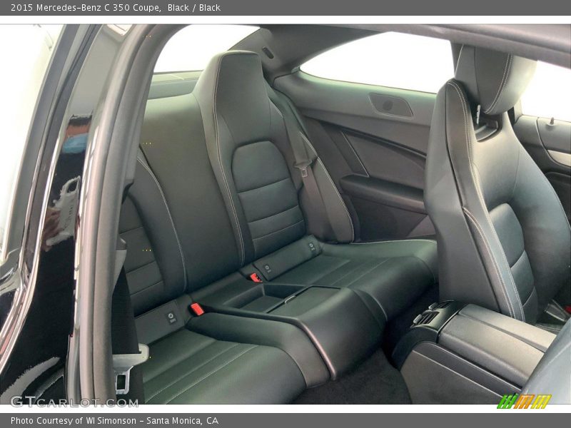 Black / Black 2015 Mercedes-Benz C 350 Coupe