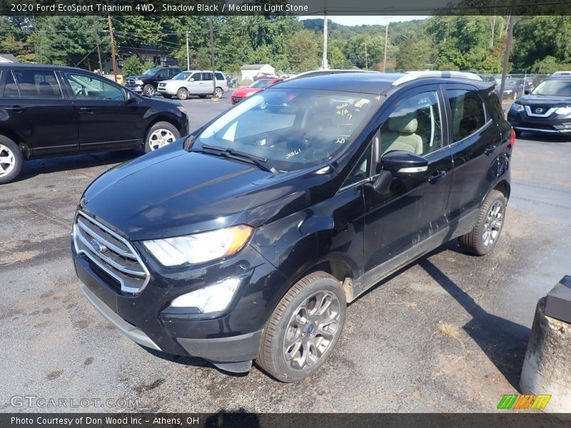 Shadow Black / Medium Light Stone 2020 Ford EcoSport Titanium 4WD