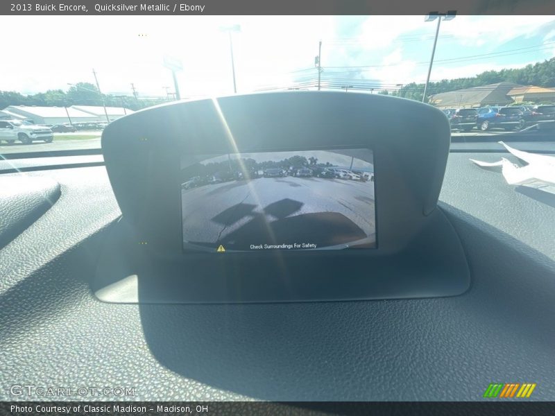 Quicksilver Metallic / Ebony 2013 Buick Encore