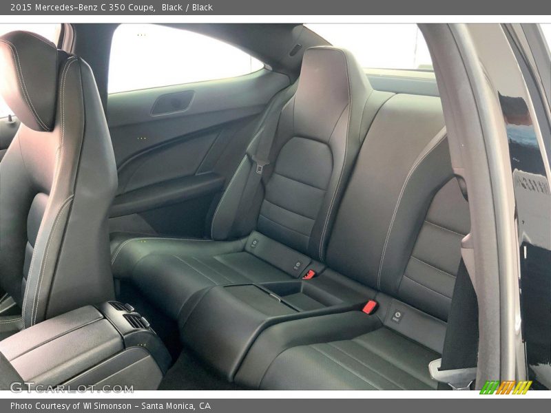 Black / Black 2015 Mercedes-Benz C 350 Coupe