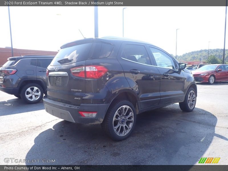Shadow Black / Medium Light Stone 2020 Ford EcoSport Titanium 4WD