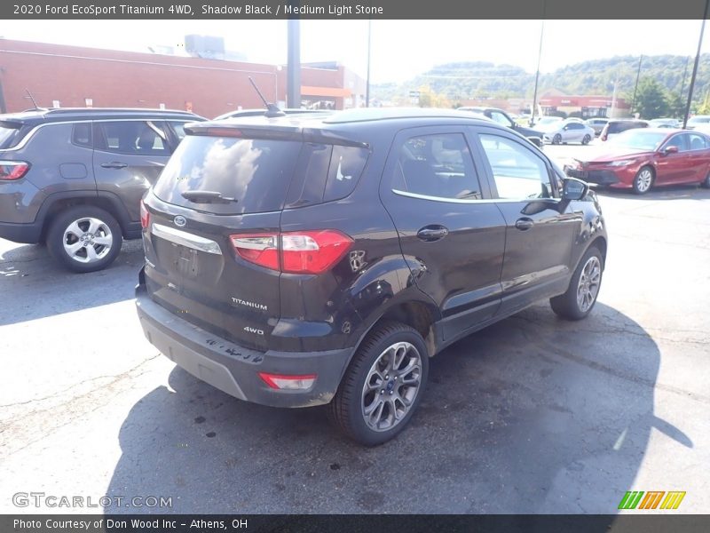 Shadow Black / Medium Light Stone 2020 Ford EcoSport Titanium 4WD