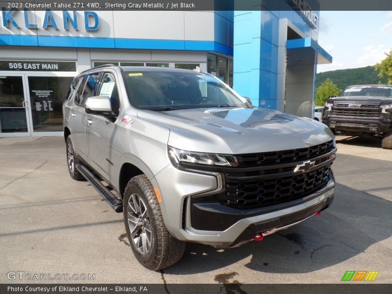 Sterling Gray Metallic / Jet Black 2023 Chevrolet Tahoe Z71 4WD