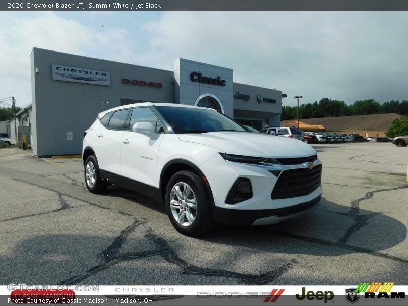 Summit White / Jet Black 2020 Chevrolet Blazer LT