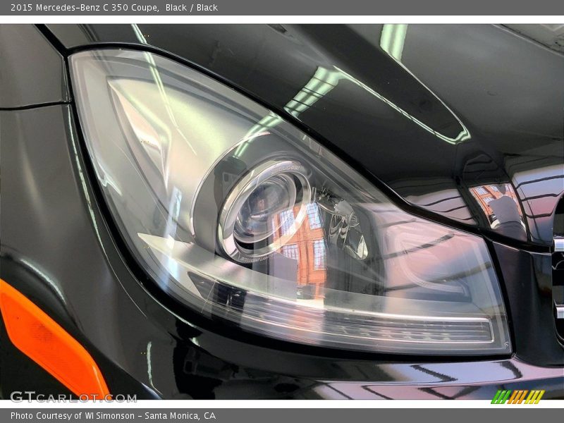 Black / Black 2015 Mercedes-Benz C 350 Coupe