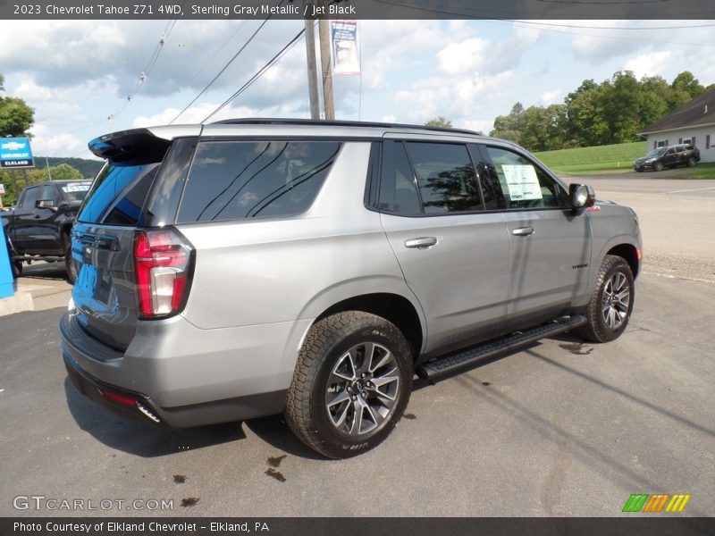 Sterling Gray Metallic / Jet Black 2023 Chevrolet Tahoe Z71 4WD