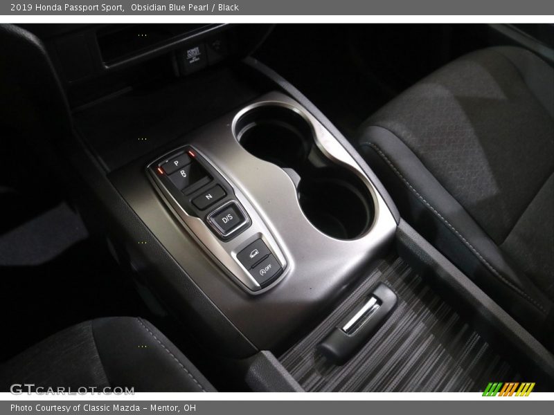 Obsidian Blue Pearl / Black 2019 Honda Passport Sport