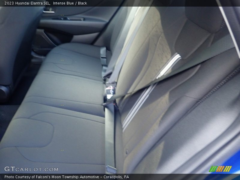 Intense Blue / Black 2023 Hyundai Elantra SEL