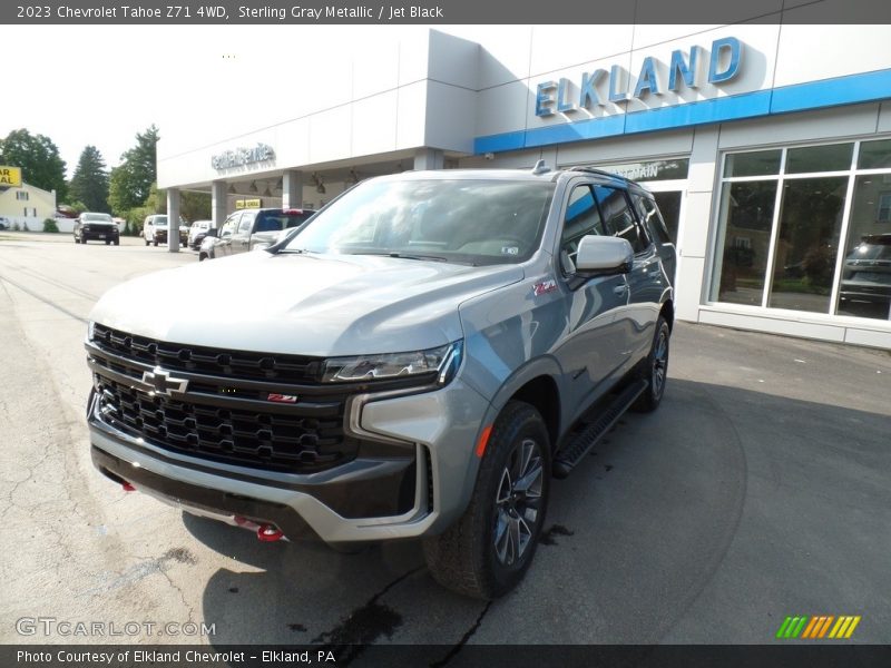 Sterling Gray Metallic / Jet Black 2023 Chevrolet Tahoe Z71 4WD