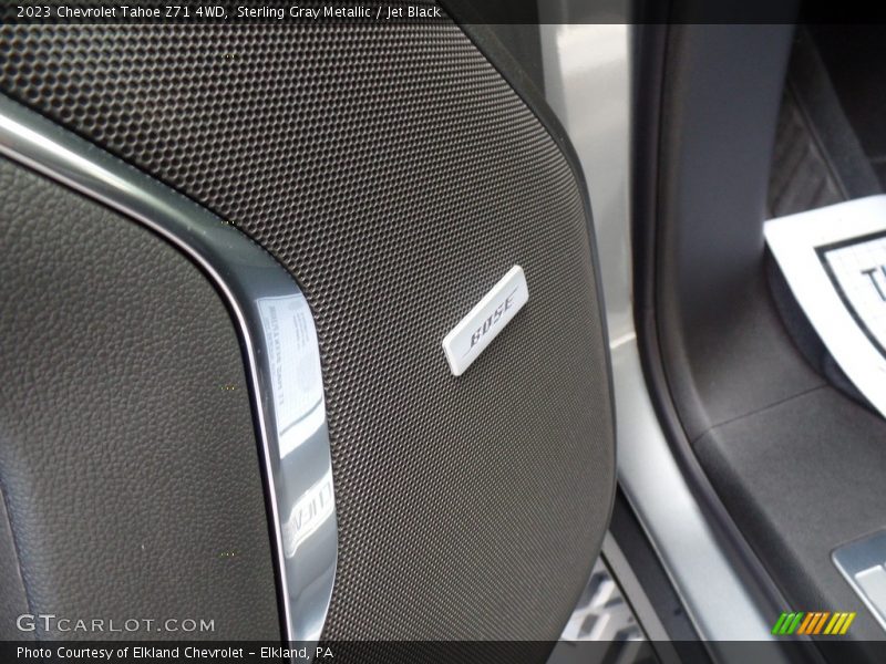 Sterling Gray Metallic / Jet Black 2023 Chevrolet Tahoe Z71 4WD