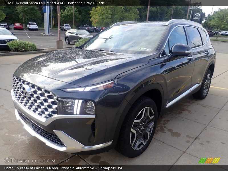 Front 3/4 View of 2023 Santa Fe Limited AWD