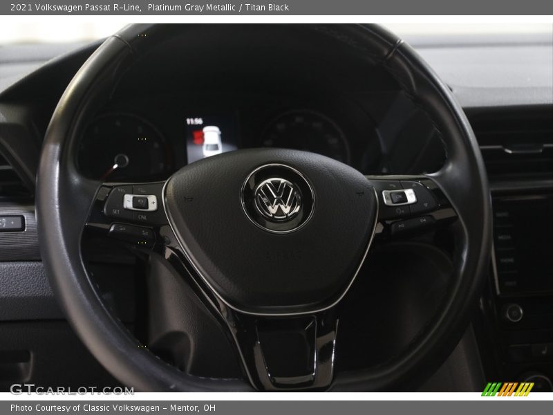  2021 Passat R-Line Steering Wheel