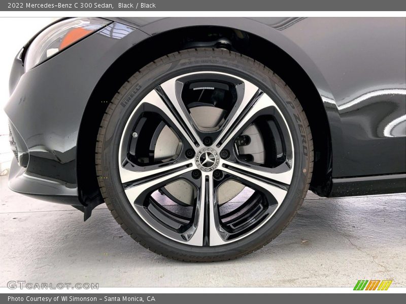 Black / Black 2022 Mercedes-Benz C 300 Sedan
