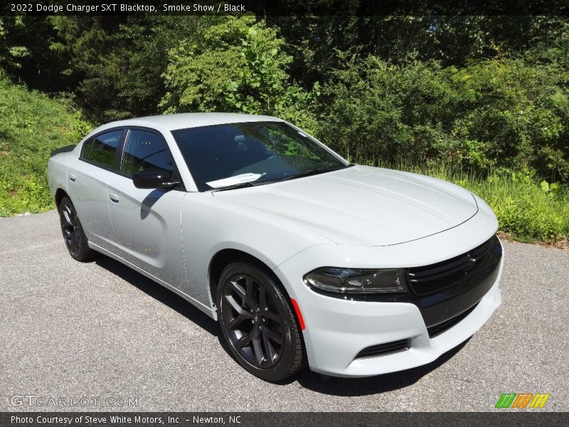 Smoke Show / Black 2022 Dodge Charger SXT Blacktop