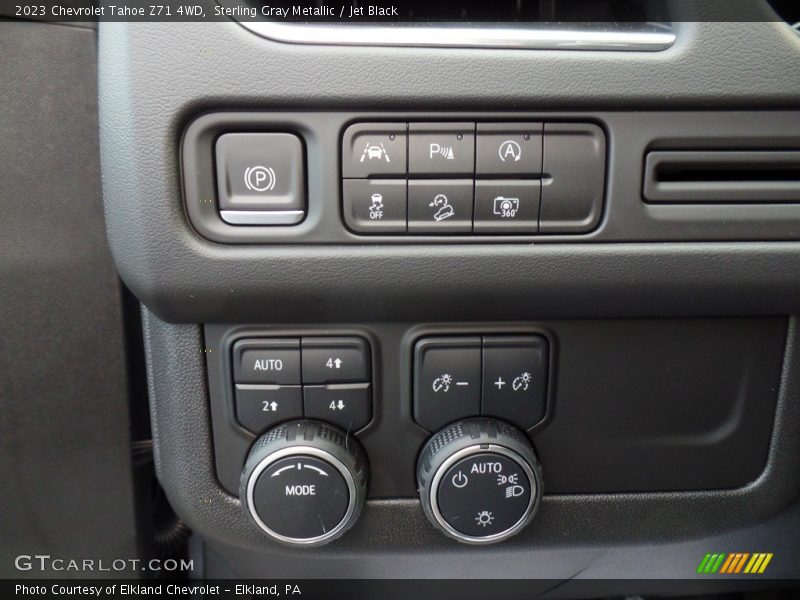Controls of 2023 Tahoe Z71 4WD
