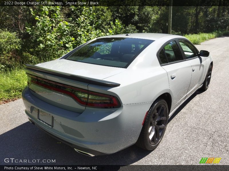 Smoke Show / Black 2022 Dodge Charger SXT Blacktop