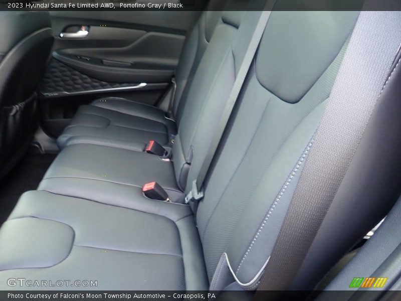 Rear Seat of 2023 Santa Fe Limited AWD