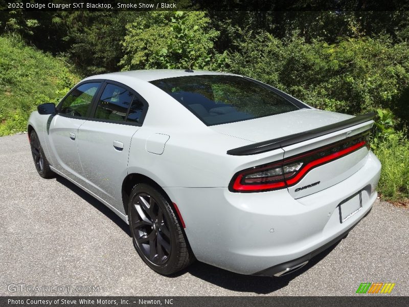 Smoke Show / Black 2022 Dodge Charger SXT Blacktop
