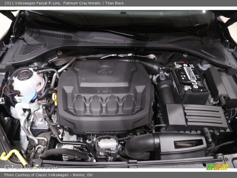 2021 Passat R-Line Engine - 2.0 Liter TSI Turbocharged DOHC 16-Valve VVT 4 Cylinder I4 16V