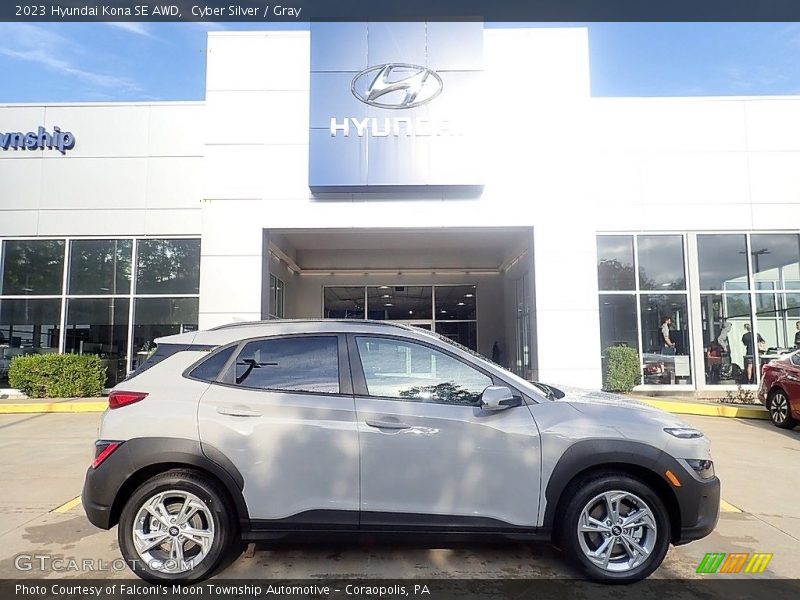  2023 Kona SE AWD Cyber Silver