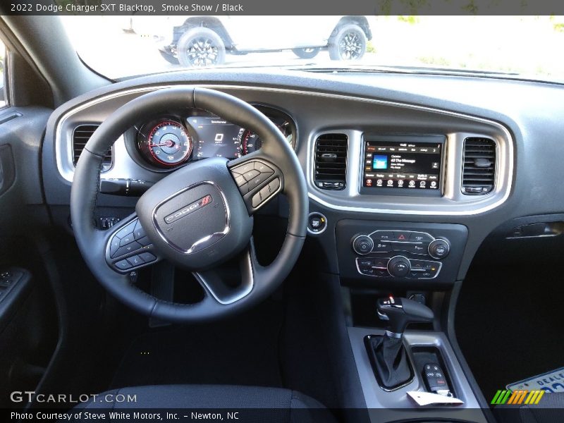 Smoke Show / Black 2022 Dodge Charger SXT Blacktop