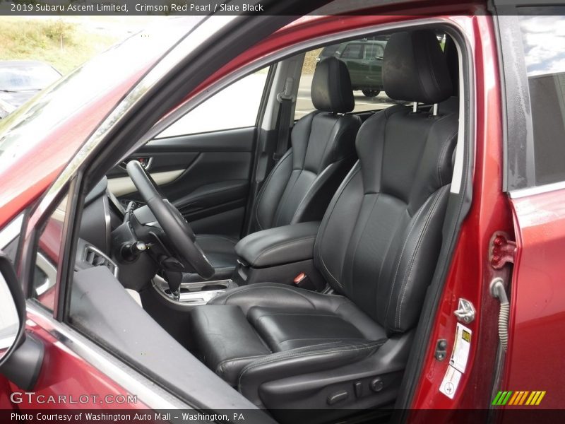 Front Seat of 2019 Ascent Limited