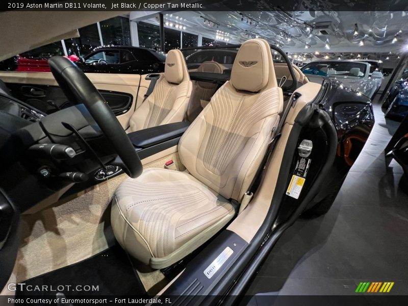  2019 DB11 Volante Copper Tan Metallic Interior