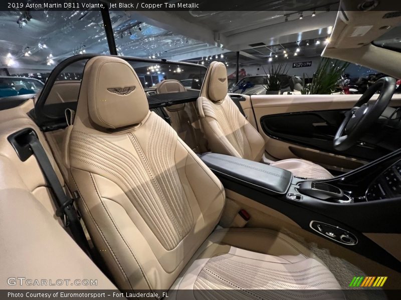 Front Seat of 2019 DB11 Volante