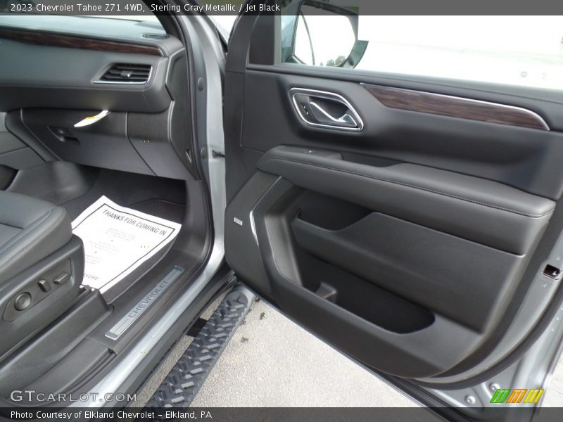 Sterling Gray Metallic / Jet Black 2023 Chevrolet Tahoe Z71 4WD