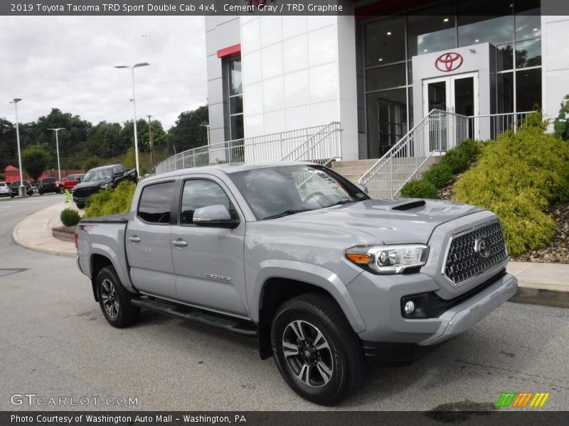 Front 3/4 View of 2019 Tacoma TRD Sport Double Cab 4x4