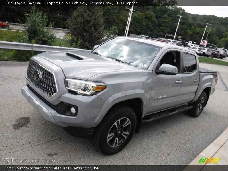 Cement Gray / TRD Graphite 2019 Toyota Tacoma TRD Sport Double Cab 4x4