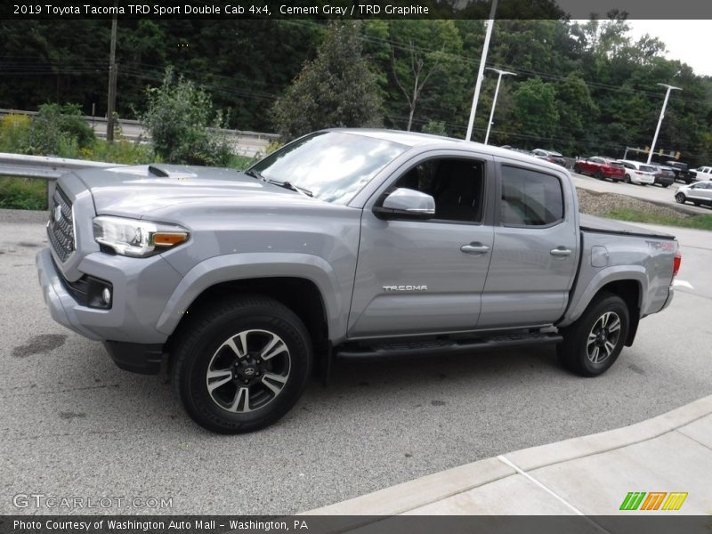 Cement Gray / TRD Graphite 2019 Toyota Tacoma TRD Sport Double Cab 4x4