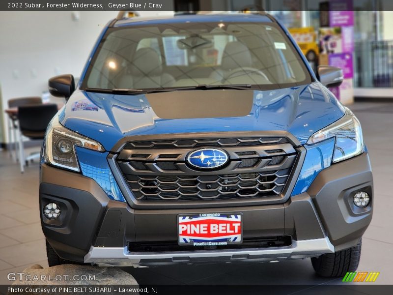 Geyser Blue / Gray 2022 Subaru Forester Wilderness
