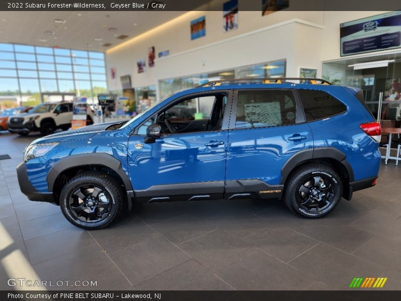  2022 Forester Wilderness Geyser Blue