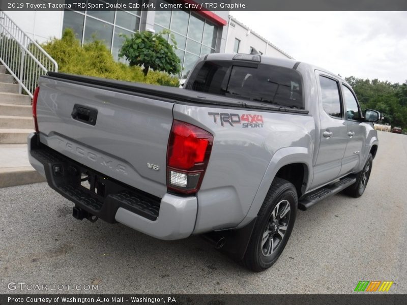 Cement Gray / TRD Graphite 2019 Toyota Tacoma TRD Sport Double Cab 4x4