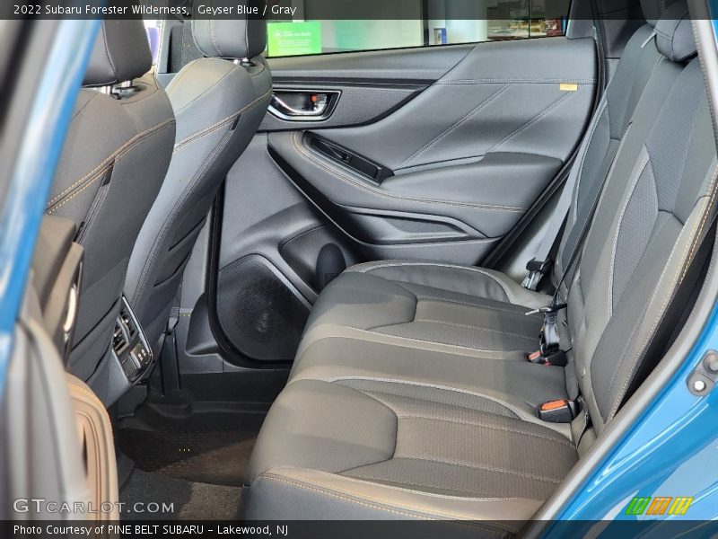 Geyser Blue / Gray 2022 Subaru Forester Wilderness