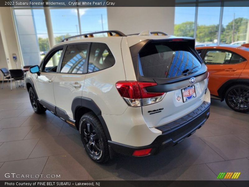 Crystal White Pearl / Gray 2022 Subaru Forester Wilderness